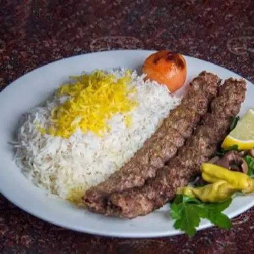 چلوکباب کوبیده
